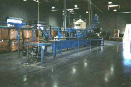 COMMINGLED WASTE PLASTIC COMPOUNDING AND MOLDING LINE
